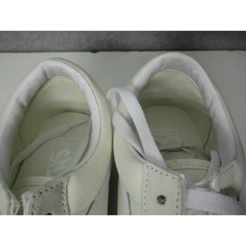 Vans Old Skool Stackform Shoes Womens Sz 10 Platform Skate Marshmallow Sneakers
